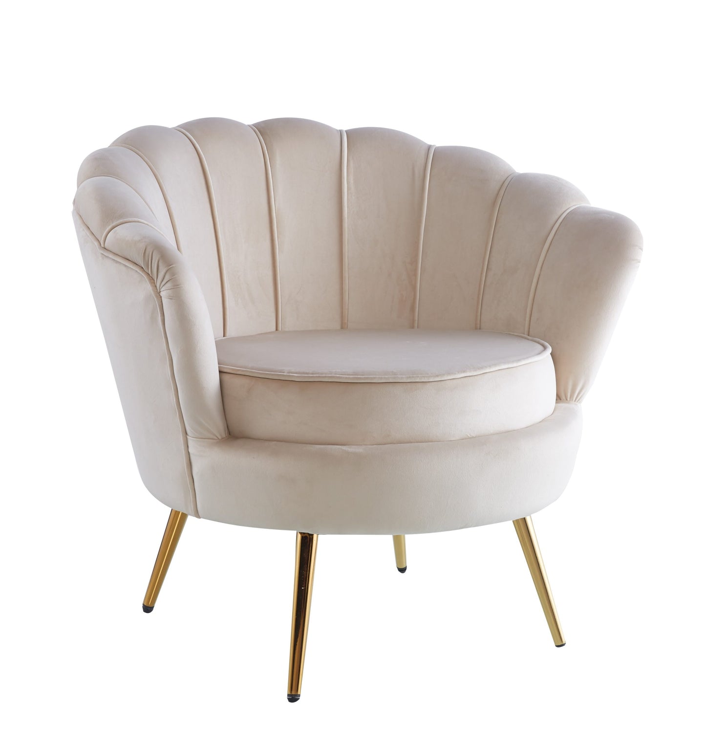 FAUTEUIL NYMPHEA GOLD BEIGE